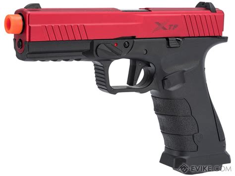 APS XTP Gas Blowback Airsoft Pistol (Color: Candy Apple Red / CO2), Airsoft Guns, Gas Airsoft ...