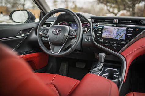 2021 Toyota Camry With Red Interior