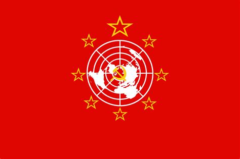 Custom Made Communist U.N Flag : r/flags