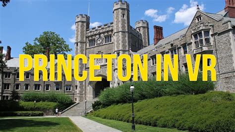 Princeton University Campus | Virtual Tour (360 VR Video) - YouTube