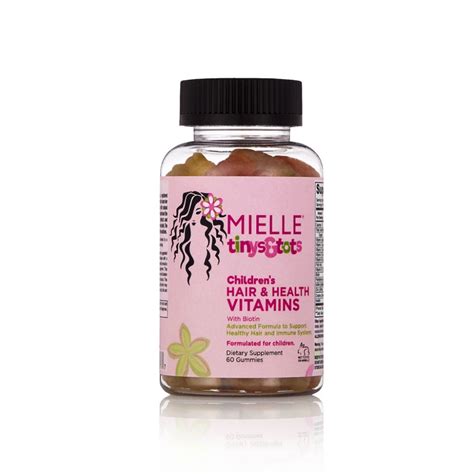 Mielle Children’s Hair & Health Vitamins- 60Gummies | Natural Oil Bar