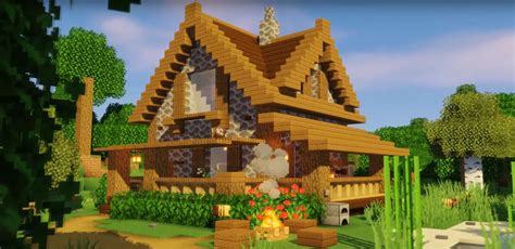 Best Wooden House Design Minecraft - Design Talk