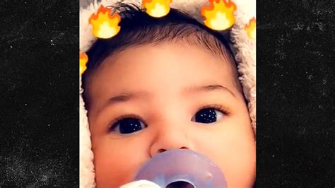 Kylie Jenner Shares First Close-Up Shot of Stormi