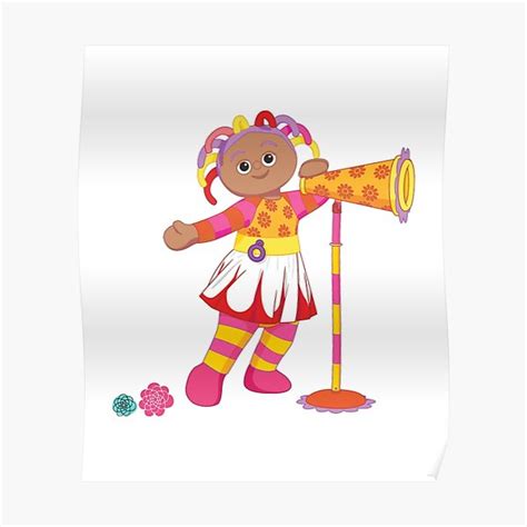 "In the Night Garden upsy daisy" Poster by droor | Redbubble