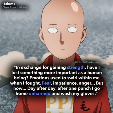 17 powerful saitama quotes one punch man – Artofit