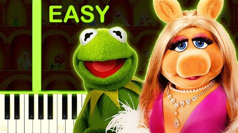 THE MUPPET SHOW THEME - EASY Piano Tutorial - YouTube