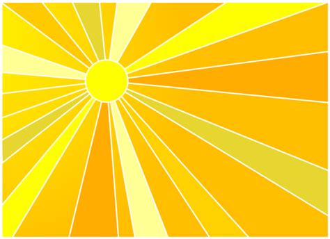 Sunshine Background Clipart