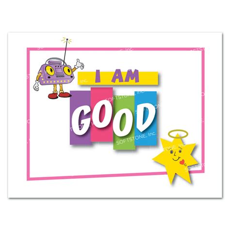 Affirmation Poster, I Am Good | SoftStone, Inc. | EQ for Children