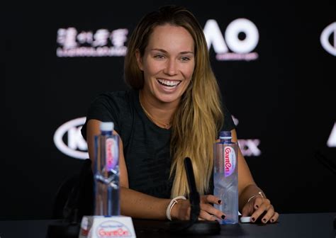 DANIELLE COLLINS at 2019 Australian Open Press Conference at Melbourne ...