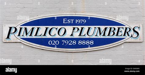 Pimlico Plumbers Stock Photos & Pimlico Plumbers Stock Images - Alamy