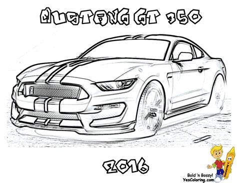 Free Mustang Car Coloring Pages Free, Download Free Mustang Car Coloring Pages Free png images ...