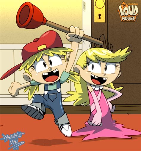 The Loud House Lana And Lola Fighting