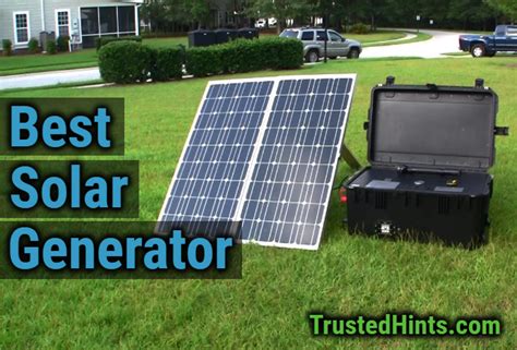 Top 7 Best Solar Generator in 2020 | Reviews | TrustedHints