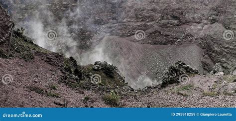 The Crater of Mount Vesuvius, (Naples, Campania, Italy) One of the Most ...