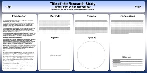 Free Powerpoint Scientific Research Poster Templates for Printing