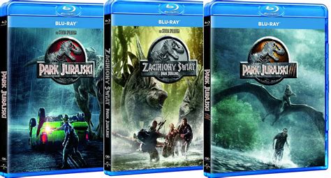 Jurassic Park Ultimate Trilogy [3 Blu-ray] - Blu-ray Movies - Bluedvd.pl