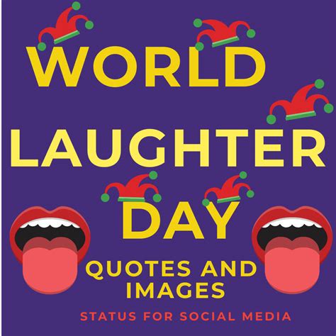 World Laughter Day Quotes and Images - StatusForSocialMedia