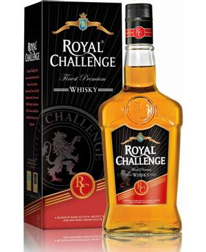 Royal Challenge Whisky 750ml – East West Spirits Ltd