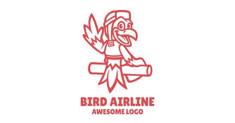 Bird Airline Logo, Graphic Templates - Envato Elements