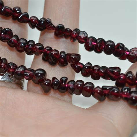 Natural garnet beads Faceted Garnet Beads Beading Supplies