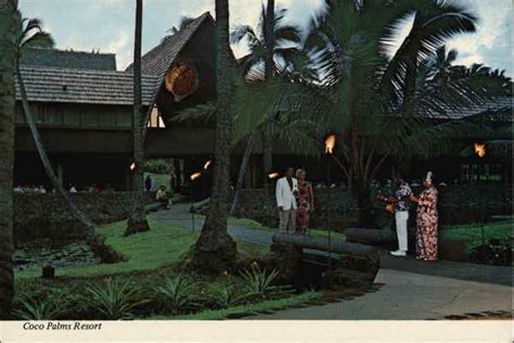 Coco Palms Resort Kauai, HI Postcard