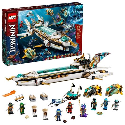 LEGO NINJAGO Hydro Bounty 71756 Building Kit | Lego ninjago, Ninjago ...