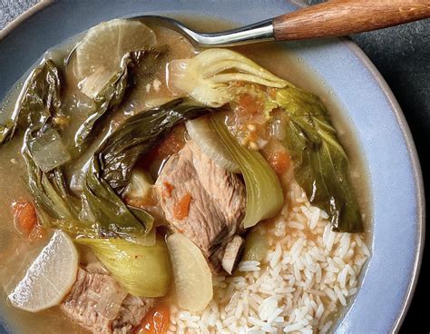 Sinigang (Filipino Sour Soup) - Alton Brown