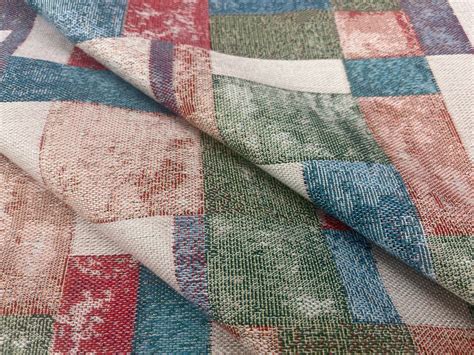 Geometric Fabric-geometric Prints-upholstery - Etsy