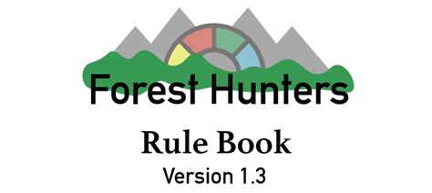 Rule Book – Forest Hunters
