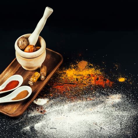 Free Photo | Exotic oriental spices