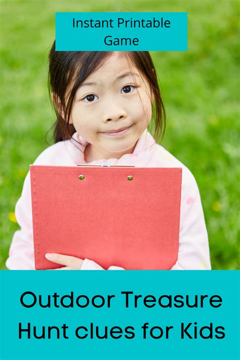 Instant printable treasure hunt game for kids. Perfect for a birthday ...