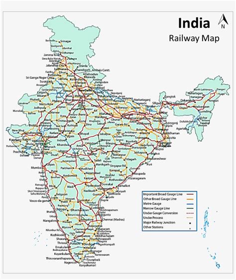 India Train Map Hd Image - Infoupdate.org