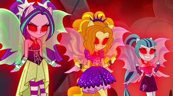 My Little Pony: Equestria Girls – Rainbow Rocks / Nightmare Fuel - TV Tropes