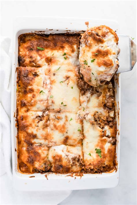 Lasagna Bolognese with Béchamel - Every Little Crumb Every Little Crumb