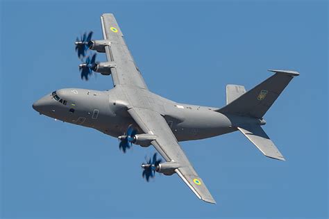 HD wallpaper: flight, military transport, The an-70, Ukrainian air ...