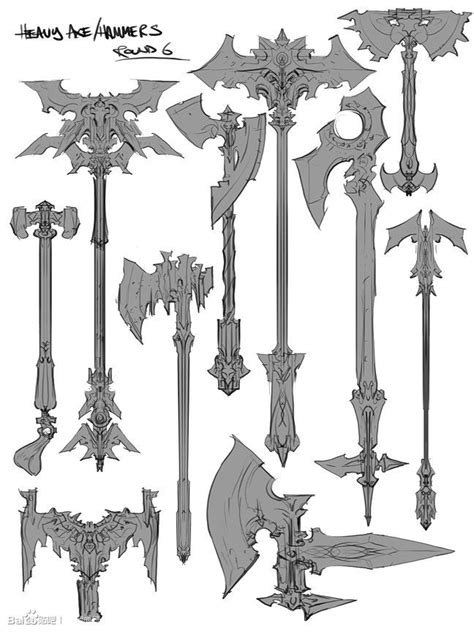 Diablo 2 Fantasy Sword, Fantasy Armor, Fantasy Weapons, Weapon Concept Art, Armor Concept ...