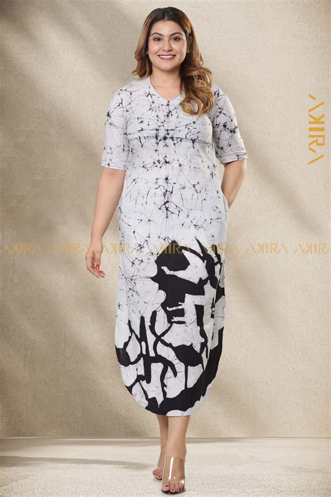 Begonia Batik Dress for Women