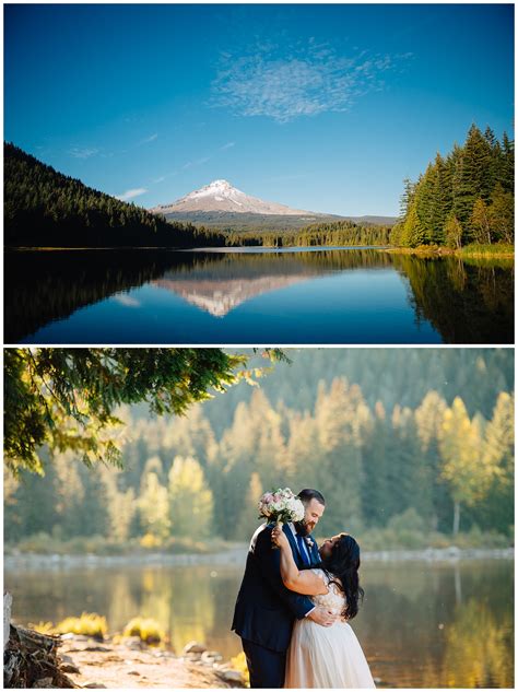 Trillium Lake Elopement