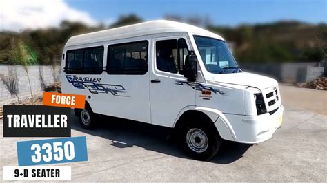 New Force Traveller 9 Seater | 2022 Force Traveller 3350 Bs6 9+d Seater ...