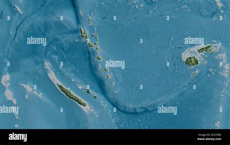 Map of the new hebrides hi-res stock photography and images - Alamy