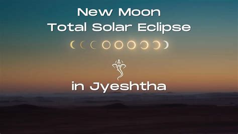 Bold! - New Moon Total Solar Eclipse in Jyeshtha 4th December, 2021 ...