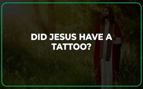 Did Jesus Have a Tattoo? (Explained) - Scripture Savvy