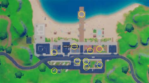 Fortnite guide: All 10 of the Sweaty Sands safe locations with gold bars