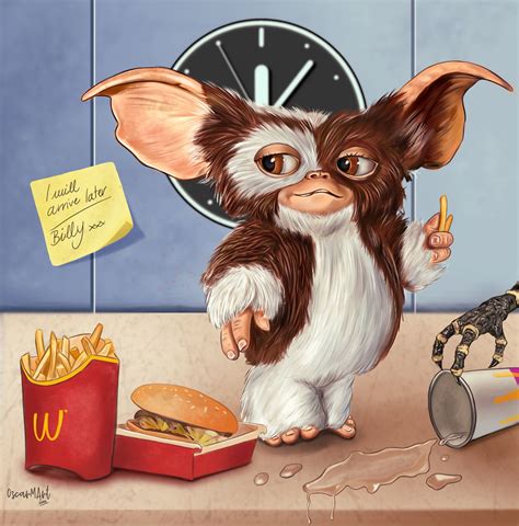 Gizmo Fan Art | Gremlins art, Horror movie art, Kangaroo art