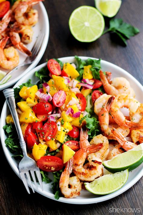 Bright fresh flavors make shrimp and mango salad a go-to summer dish – SheKnows