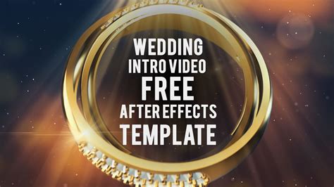 Two Rings Wedding Intro Video – Free After Effects Template – Quince Creative