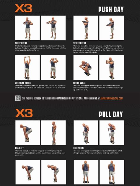 X3 Workout Card | PDF