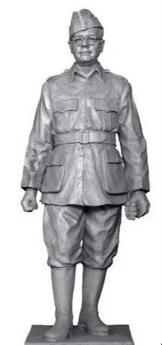 Fiberglass Netaji Subhas Chandra Bose Statue, Rs 60000 /piece Sky Art ...