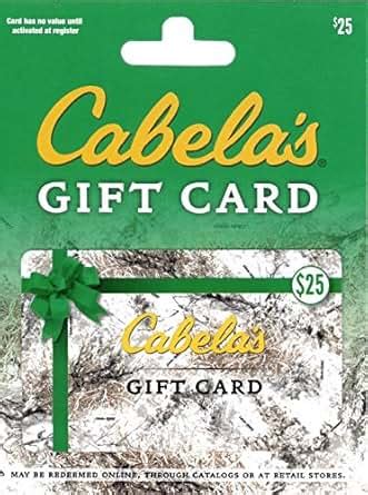 Amazon.com: Cabela's Holiday $25 Gift Card: Gift Cards