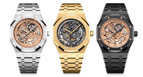 Audemars Piguet Just Unveiled 3 New Openworked Royal Oaks